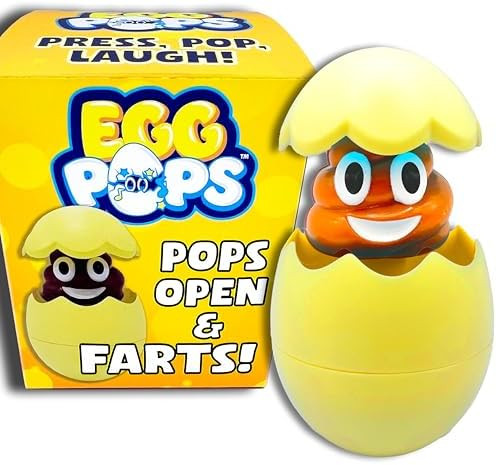 Egg Pops Farting Toy – Pops Up & Farts, Easter Basket Stuffers for Teens & Kids, Interactive Po... | Amazon (US)