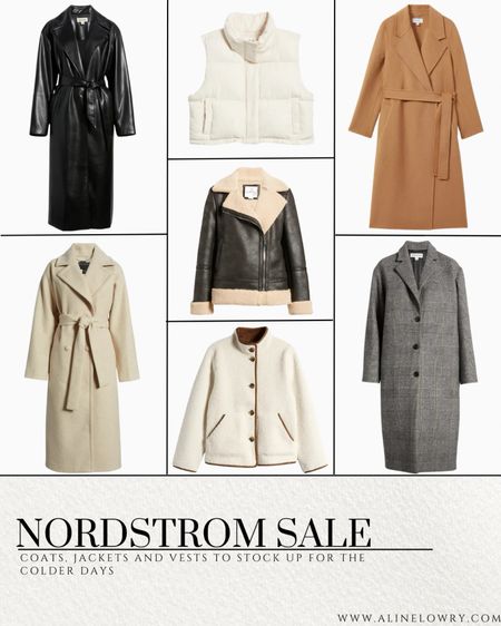 Nordstrom Sale - coats, jackets and vests 

#LTKStyleTip #LTKSaleAlert #LTKxNSale