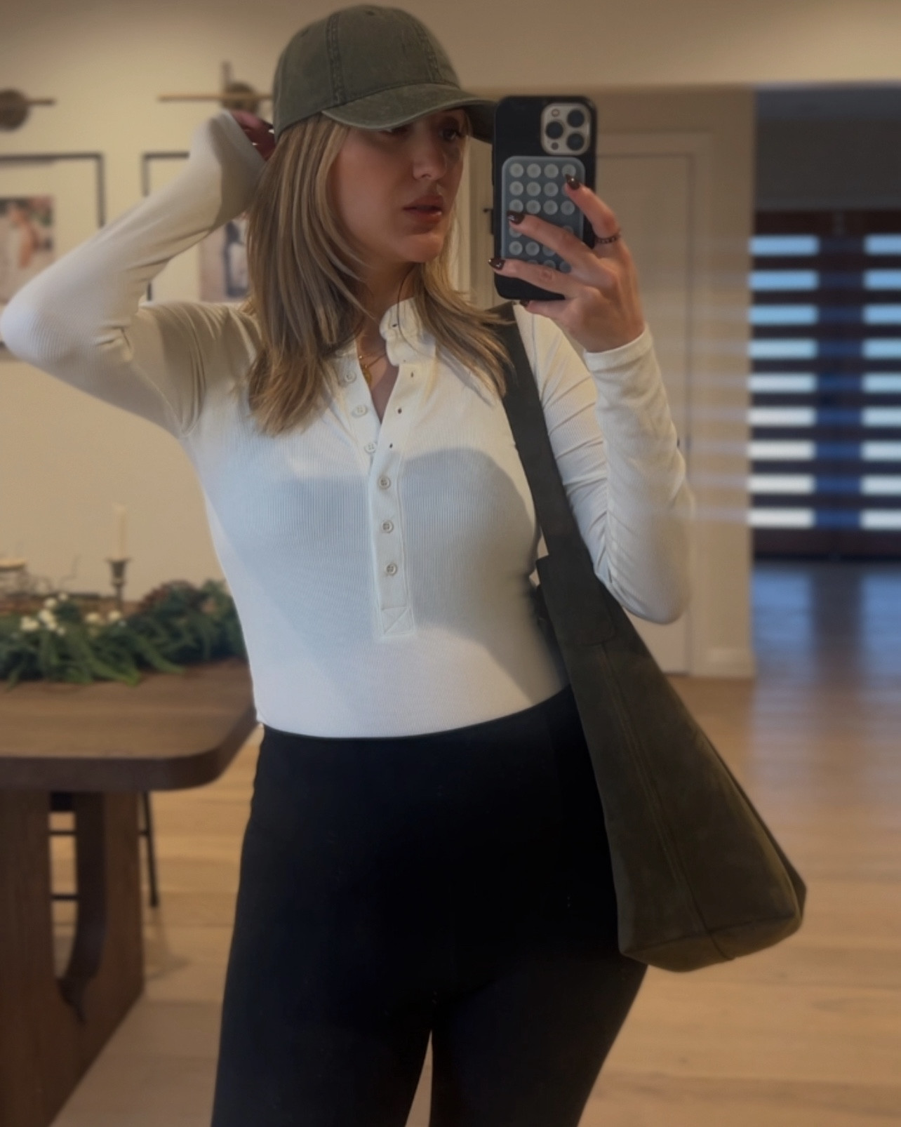 Joah Brown Black Friday sale!!! 25% off sitewide!! CANNOT tell you how good each piece is! They’re made to perfection and so comfy!! @joahbrown #ad

Tops - size S/M (TTS) 
Bottoms - S/M (TTS) 
Joah brown cap 
Joah Brown scrunch socks - LOVE!! 

basics 
Basic tops 
Elevated Street wear 
Exercise outfits 
Workout outfits 
Errands outfits 
Fitness 
Long sleeve tops
Leggings 
Joggers

#LTKCyberWeek #LTKActive #LTKFitness