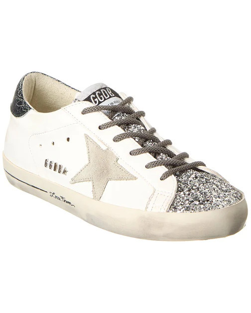 Golden Goose Super Star Leather Sneaker | Shop Simon