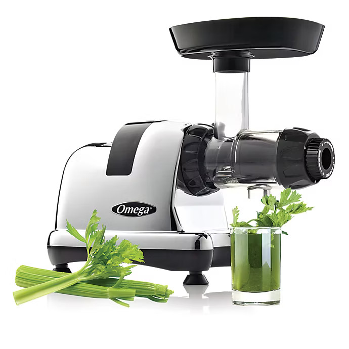 Omega® J8006HDC Juicer in Chrome | Bed Bath & Beyond
