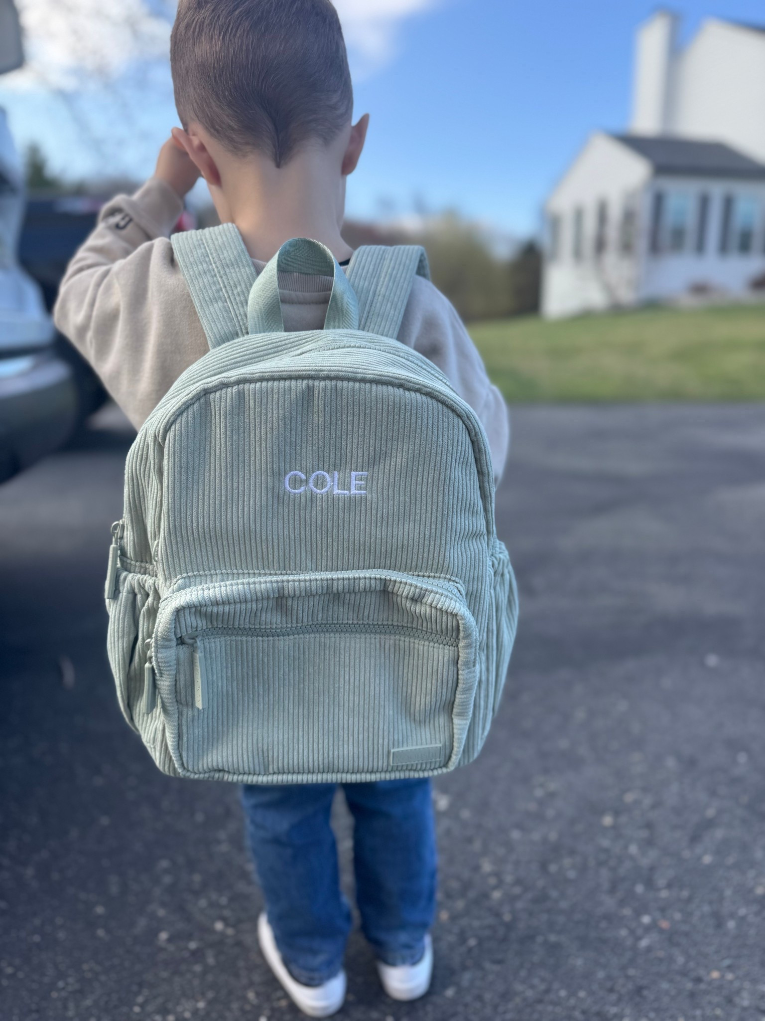 After a fun spring break Cole is back to school today with his adorable new backpack! 🩵☀️

We are SO excited for these new personalized backpacks for Cole + Everly from @yooushi.co 🤍 #ad they come in a variety of perfect colors- mint, dusty pink or iced latte.

Use my code SAMANTHA10 for 10% off free shipping + a free gift 📦 

#springbreak #backtoschool #kidsbackpack #personalized #backpacks #yooushi #yooushibackpacks 

#LTKFamily #LTKBaby #LTKKids