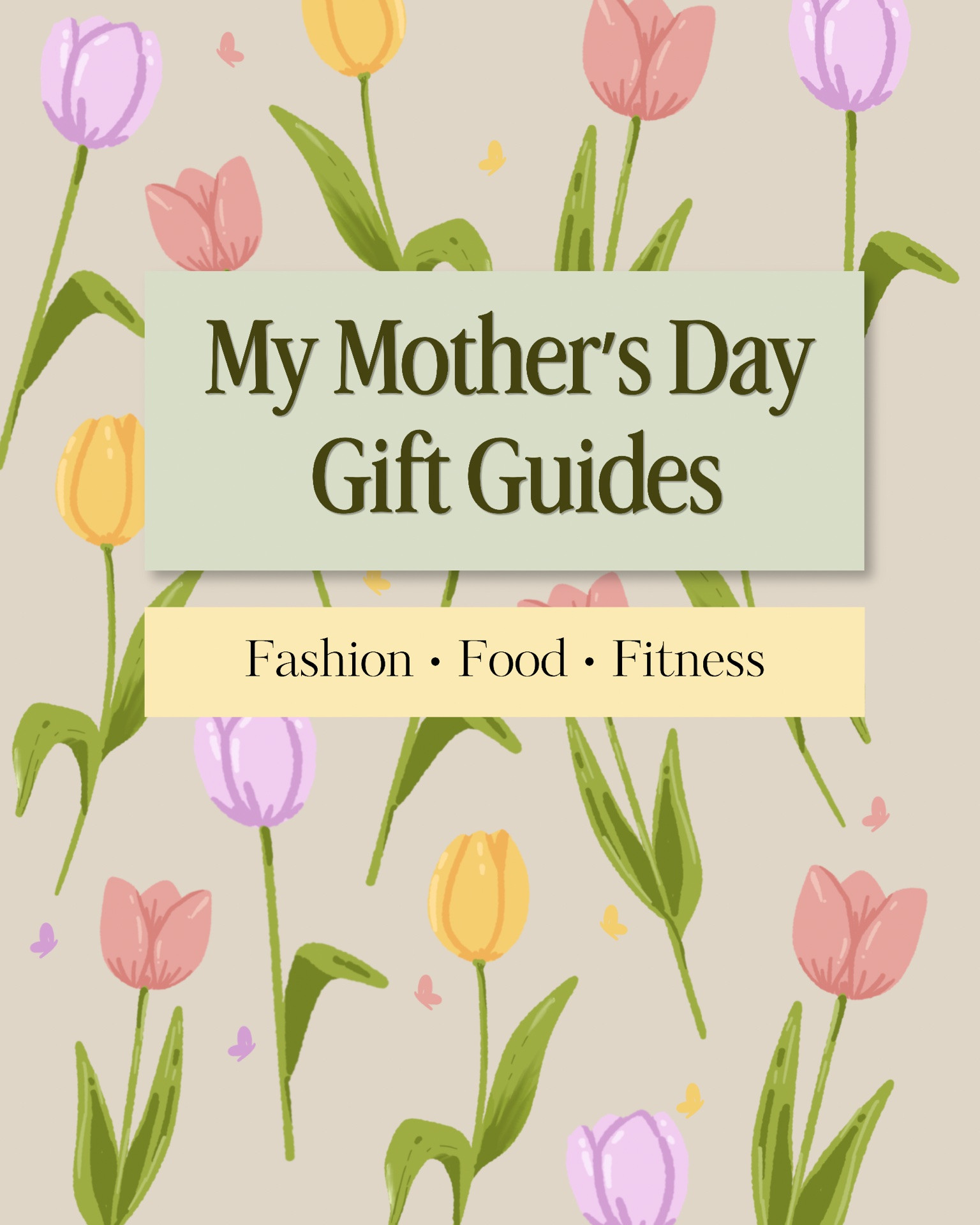Sharing my 3 essential Mother’s Day gift guides for ALL THINGS 
👗Fashion
🥙FOOD
💪FITNESS

#LTKMothersDay