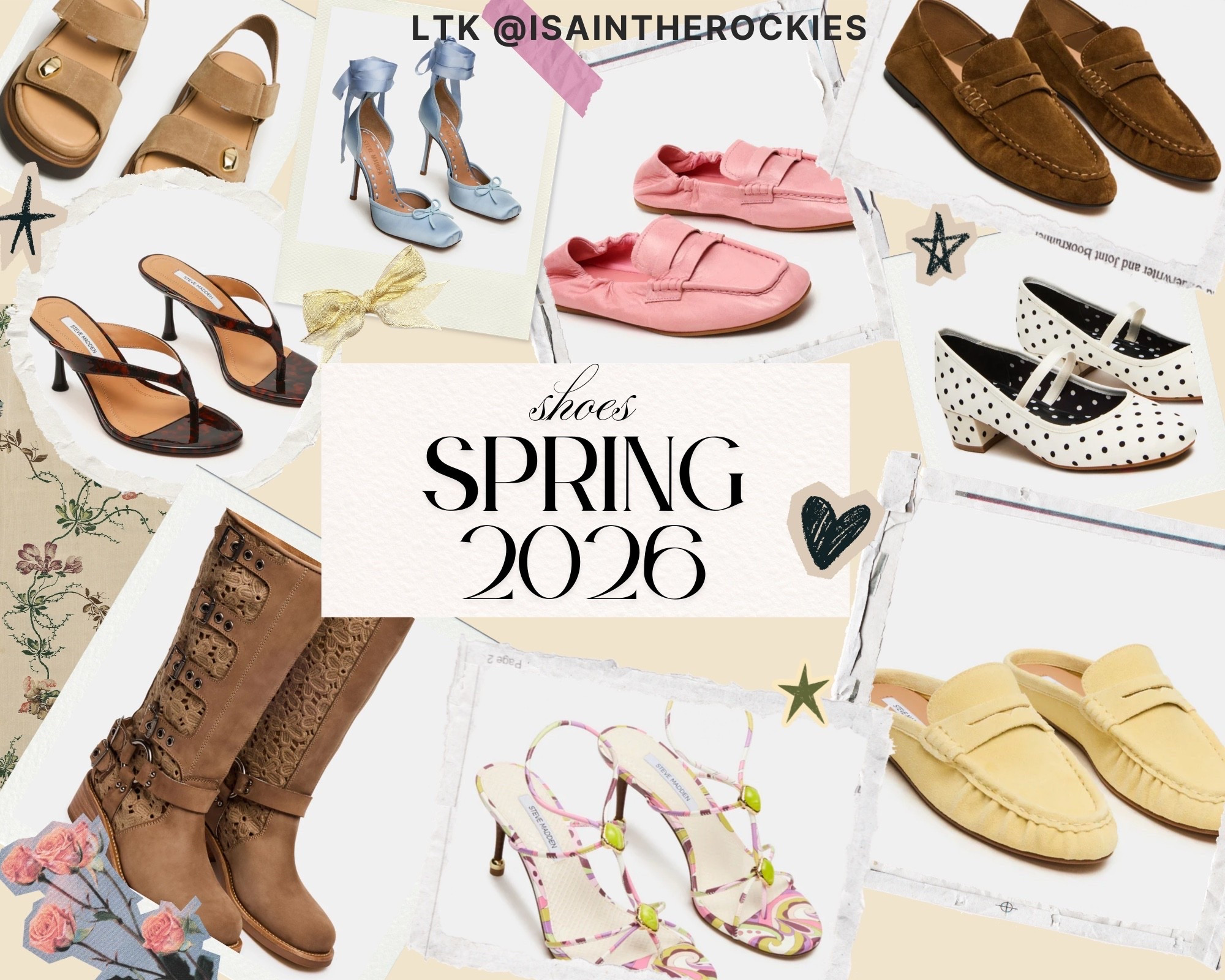 Must have shoes for this spring 2026!
Shoe inspo for spring.
Spring sandals, suede shoes, boots for women.
What shoes to wear for spring @Steve Madden US #womenshoes #springshoes 

#LTKSpringSale #LTKspringtrends #LTKspring