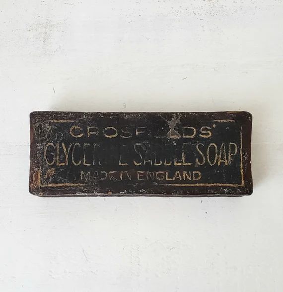 Old English Crosfields' Glycerin Saddle Soap | Etsy | Etsy (US)