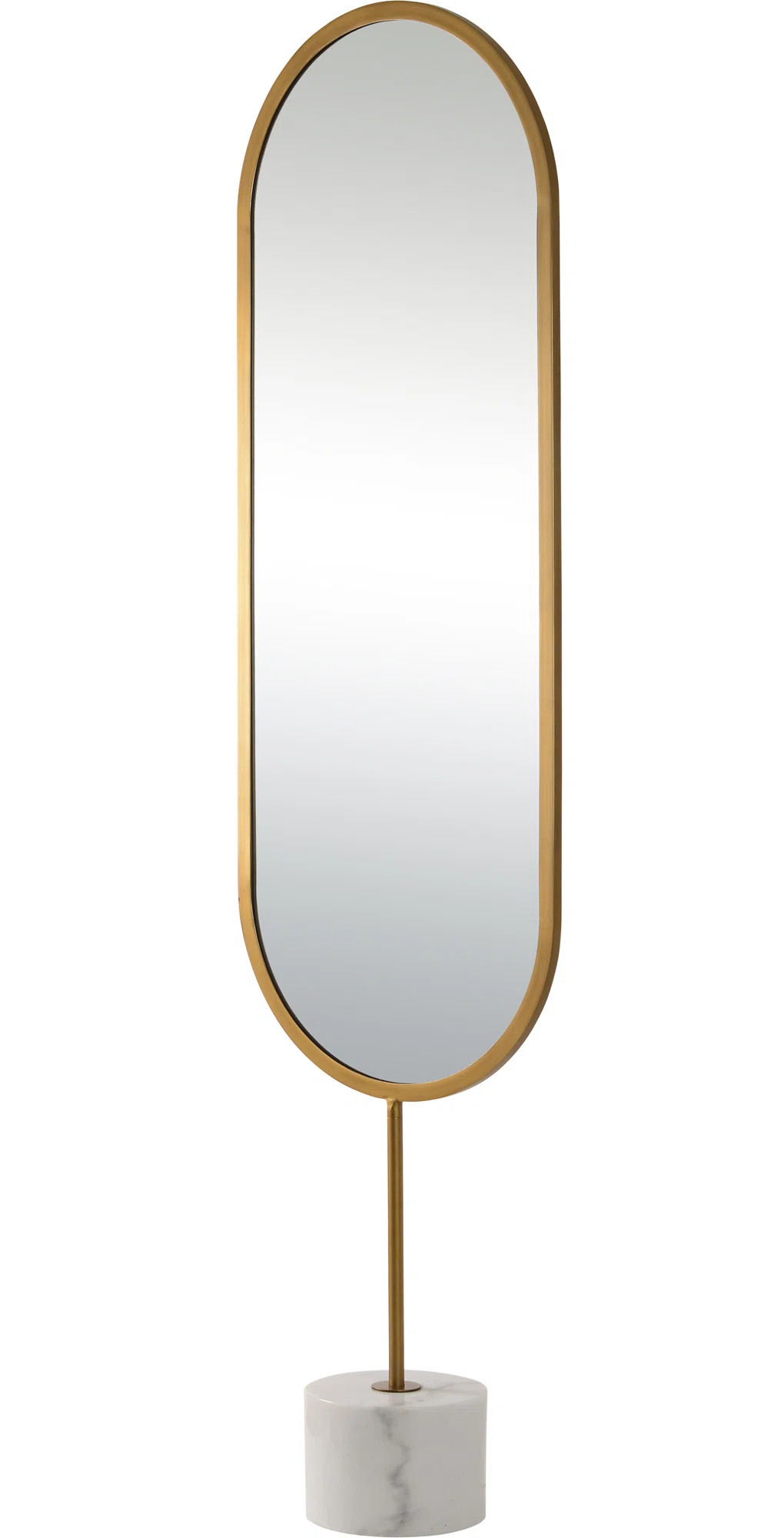 Petersburg Metal Flat Floor Mirror | Wayfair North America