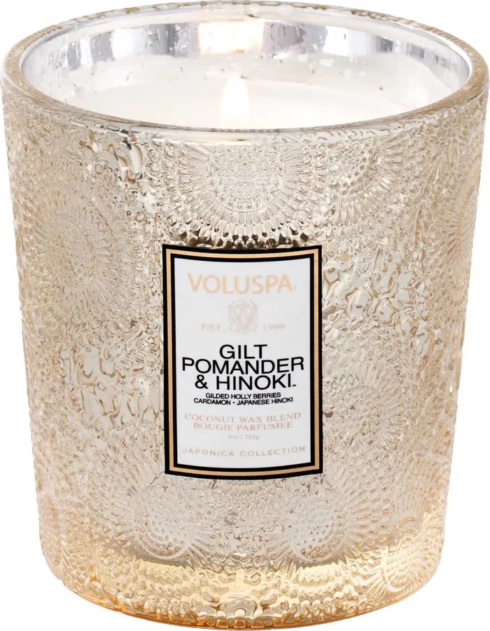 Gilt Pomander & Hinoki Classic Candle | Nordstrom