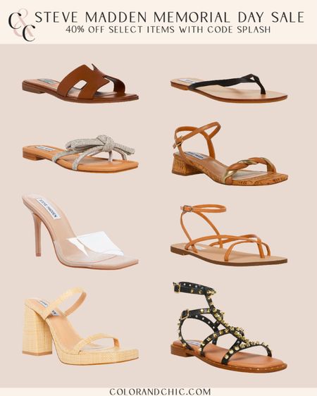 Steve Madden Memorial Day SALE! 40% off select styles with code SPLASH. Sale includes some of my favorite sandals this season  

#LTKshoecrush #LTKsalealert #LTKstyletip