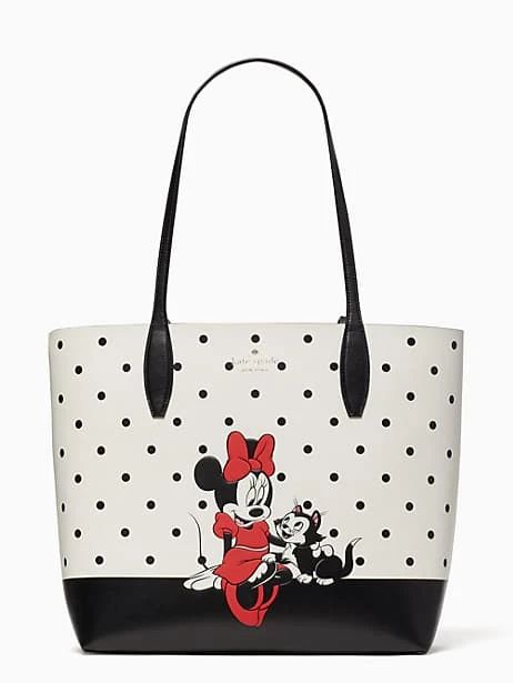 disney x kate spade new york minnie mouse tote bag | Kate Spade Outlet