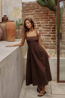 Milkmaid Midi Dress | Ardene