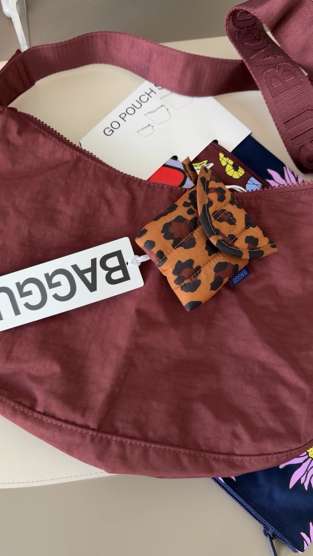 Baggu fall bag haul. This burgundy color is killing me 😍 I heard the baggu crescent bags make the perfect Disneyland bags!

#LTKItBag #LTKStyleTip #LTKTravel