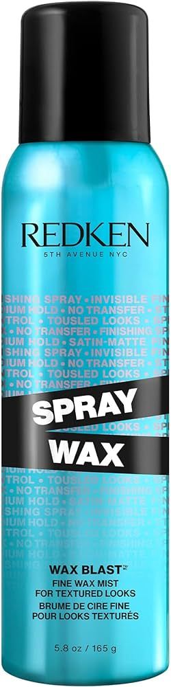 Redken Spray Wax Invisible Texture Mist | High Impact Finishing Spray-Wax | Adds Volumizing Body,... | Amazon (US)