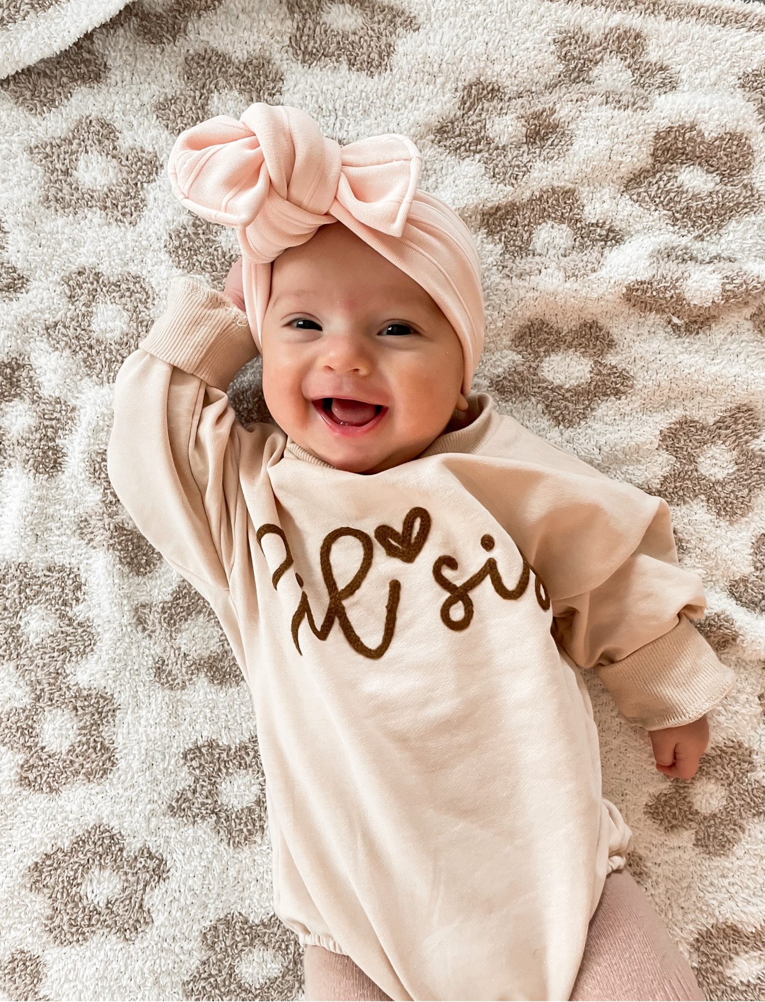 Baby girl clothes / baby girl outfit / baby fall outfit / little sis outfit / little sis romper / sibling outfits / matching outfits

Bow is @milkyknotsco / code RAELYN for 15% off

#LTKbaby #LTKfamily #LTKkids