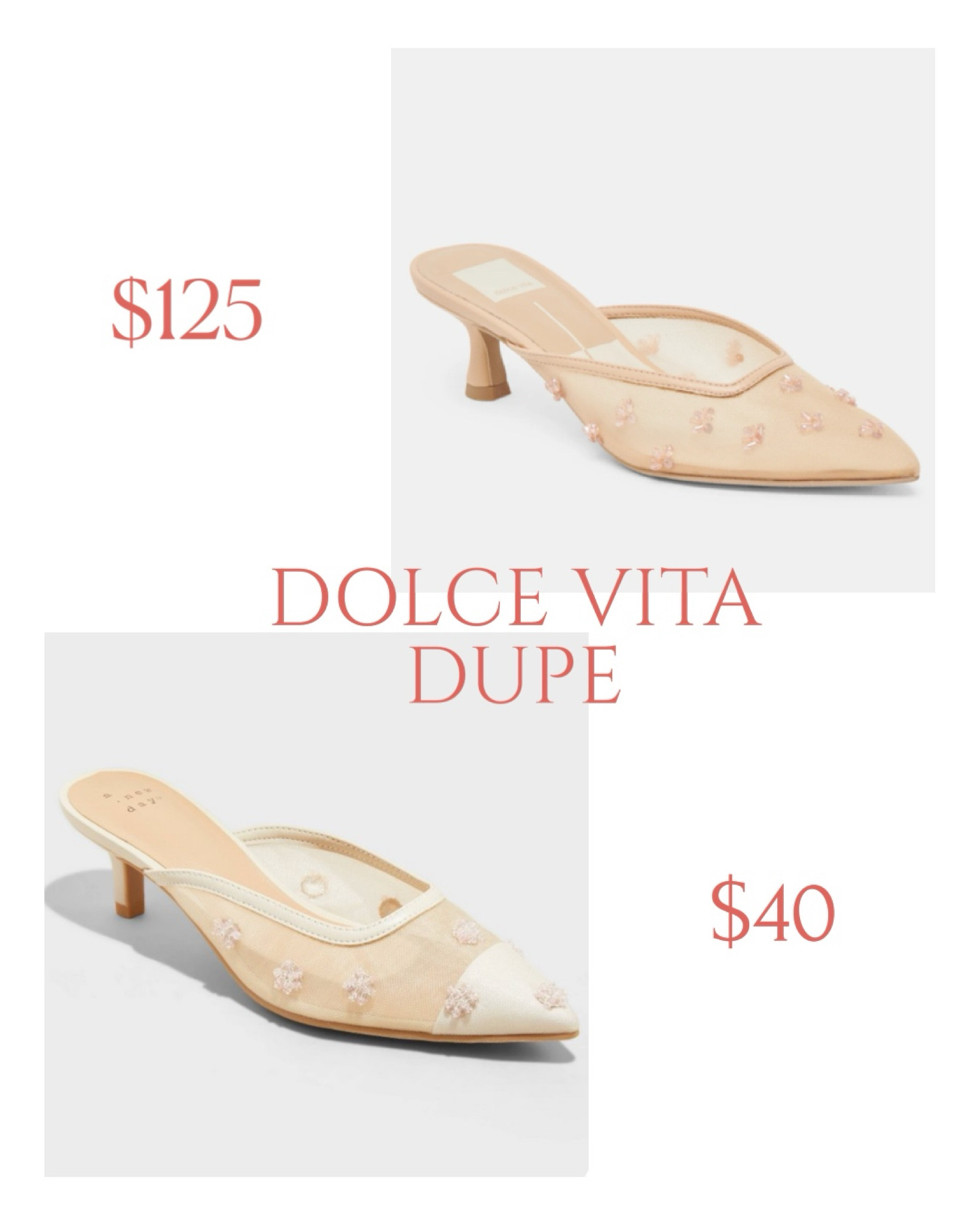 DOLCE VITA TARGET DUPE! Save $$$! 

#LTKGiftGuide #LTKWedding #LTKFindsUnder50