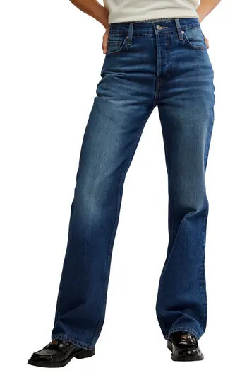 Free People Holly Ripped Bootcut Jeans in Thames at Nordstrom Rack, Size 33 | Nordstrom Rack