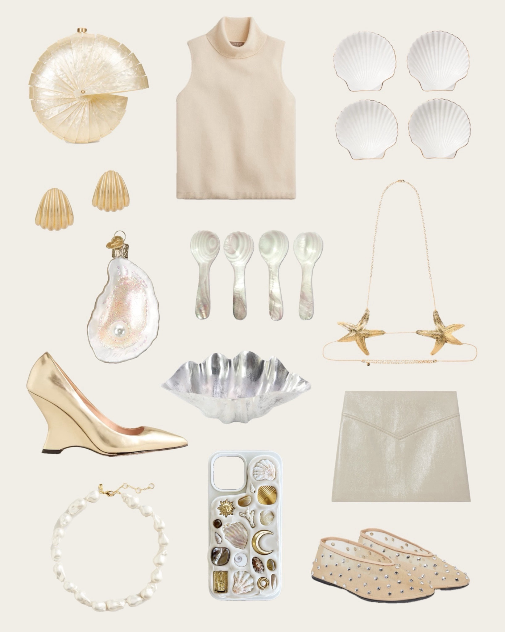 shells aren’t just for summer 🐚 #seashell #winterneutrals #shellgifts