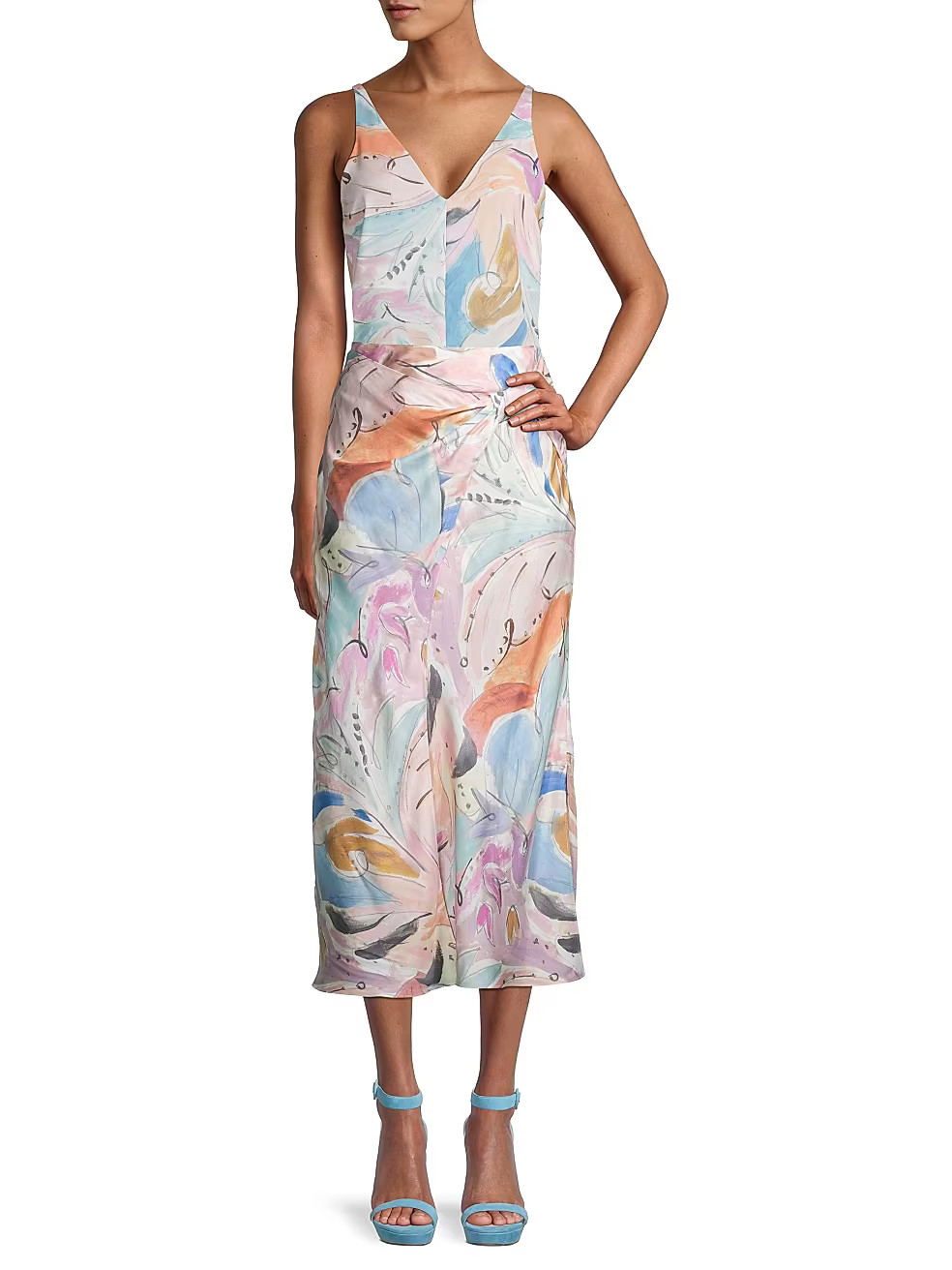 Summor Floral Sleeveless Top | Saks Fifth Avenue