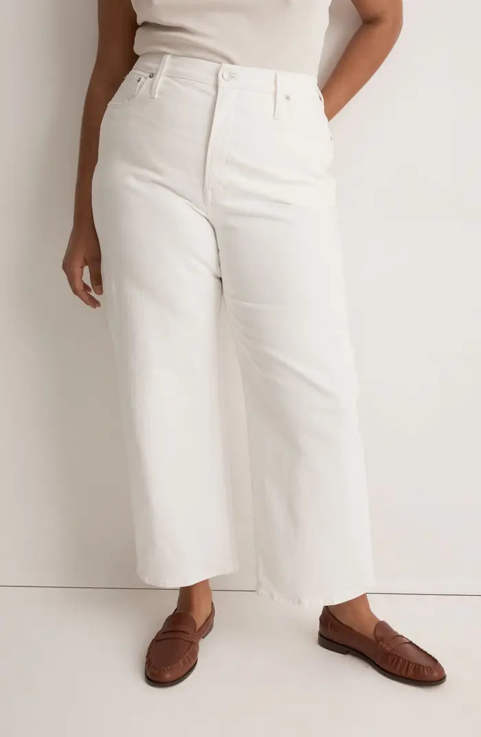 The Perfect Vintage Wide Leg Crop Jeans | Nordstrom