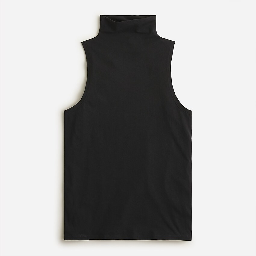 Tissue mockneck tank | J. Crew US