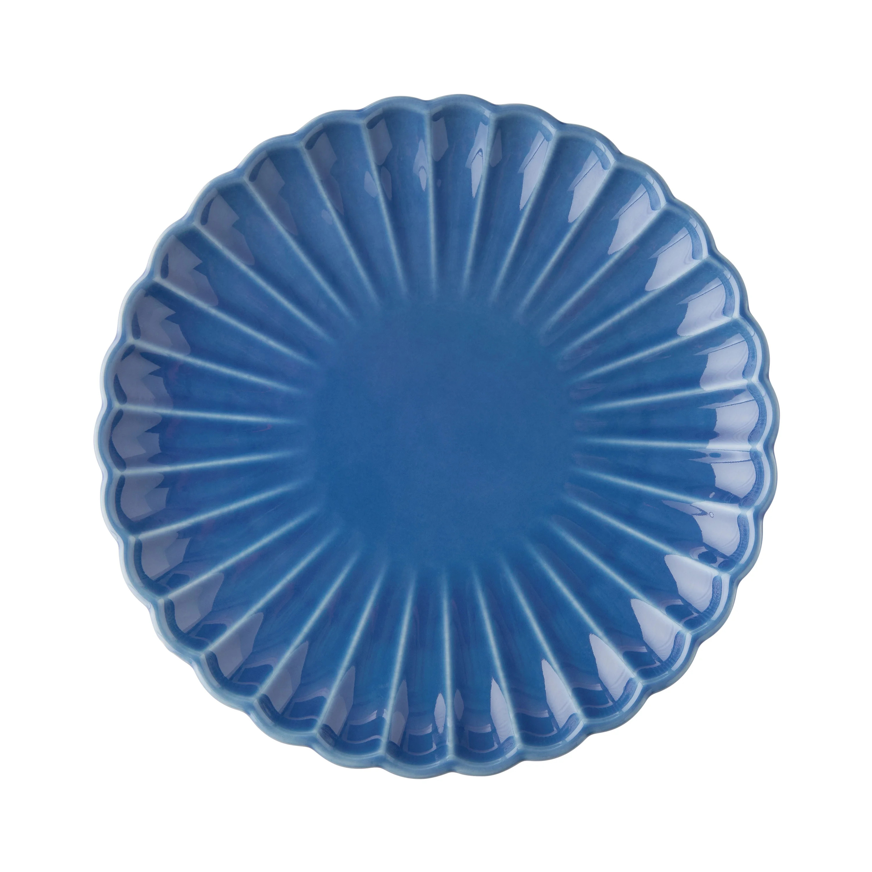 The Pioneer Woman Colette Stoneware Salad Plate, Blue | Walmart (US)