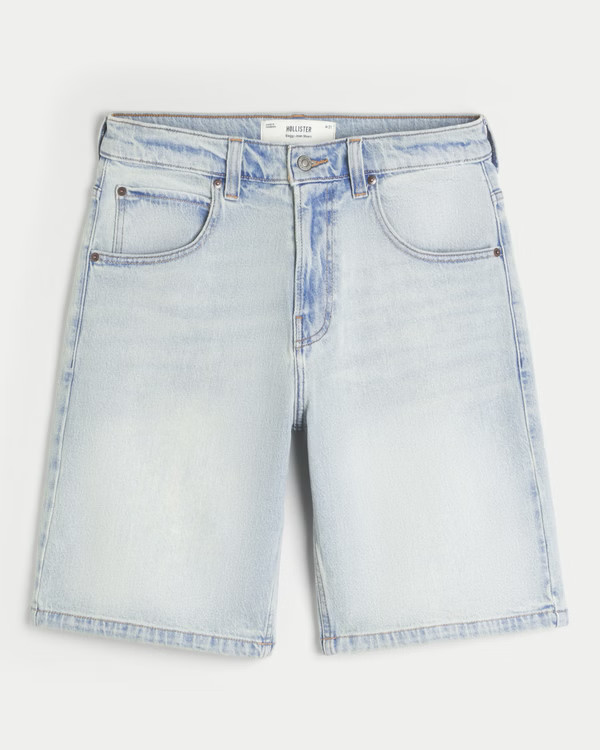 Men's Baggy Denim Shorts | Men's Bottoms | HollisterCo.com | Hollister (US)