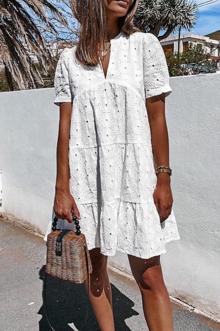 White dress
Dress
Lace dress

Resort wear
Vacation outfit
Date night outfit
Spring outfit
#Itkseasonal
#Itkover40
#Itku
Amazon find
Amazon fashion 
#LTKfindsunder50