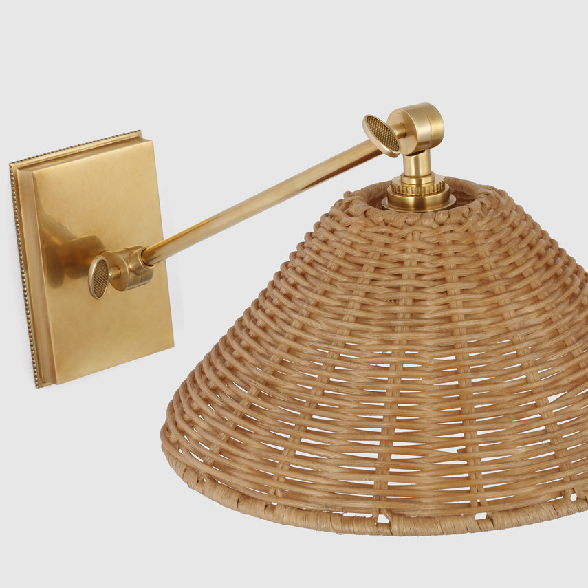 Wimberley Single Library Wall Light | Visual Comfort