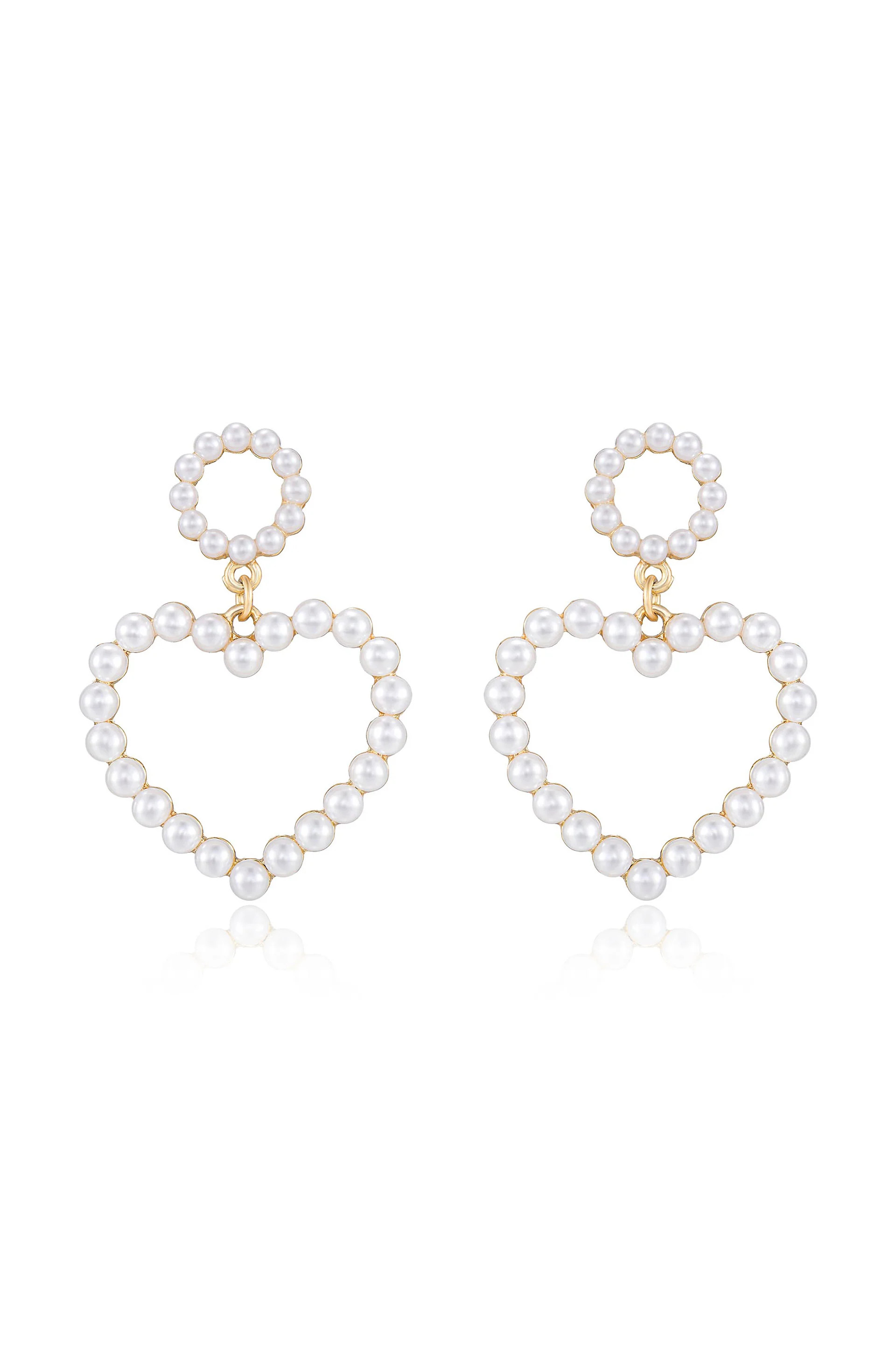 Loving Pearl Heart & Earrings | Ettika