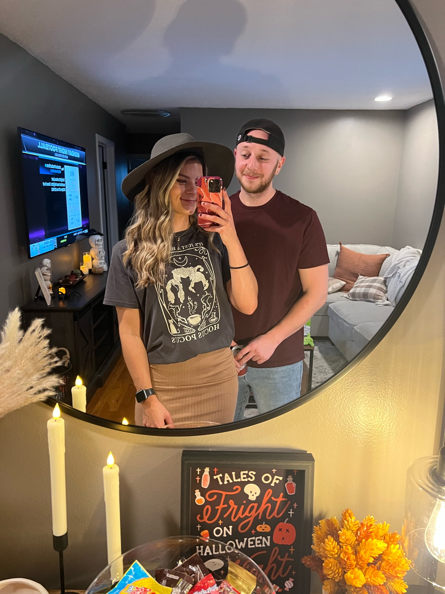 Easy Halloween outfit!

Hocus Pocus t shirt, Halloween t shirt, Halloween graphic t, Halloween decor, Halloween entryway

#LTKparties #LTKhome #LTKHalloween