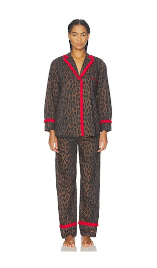 Antonia Pajama Set in Leopard | Revolve Clothing (Global)