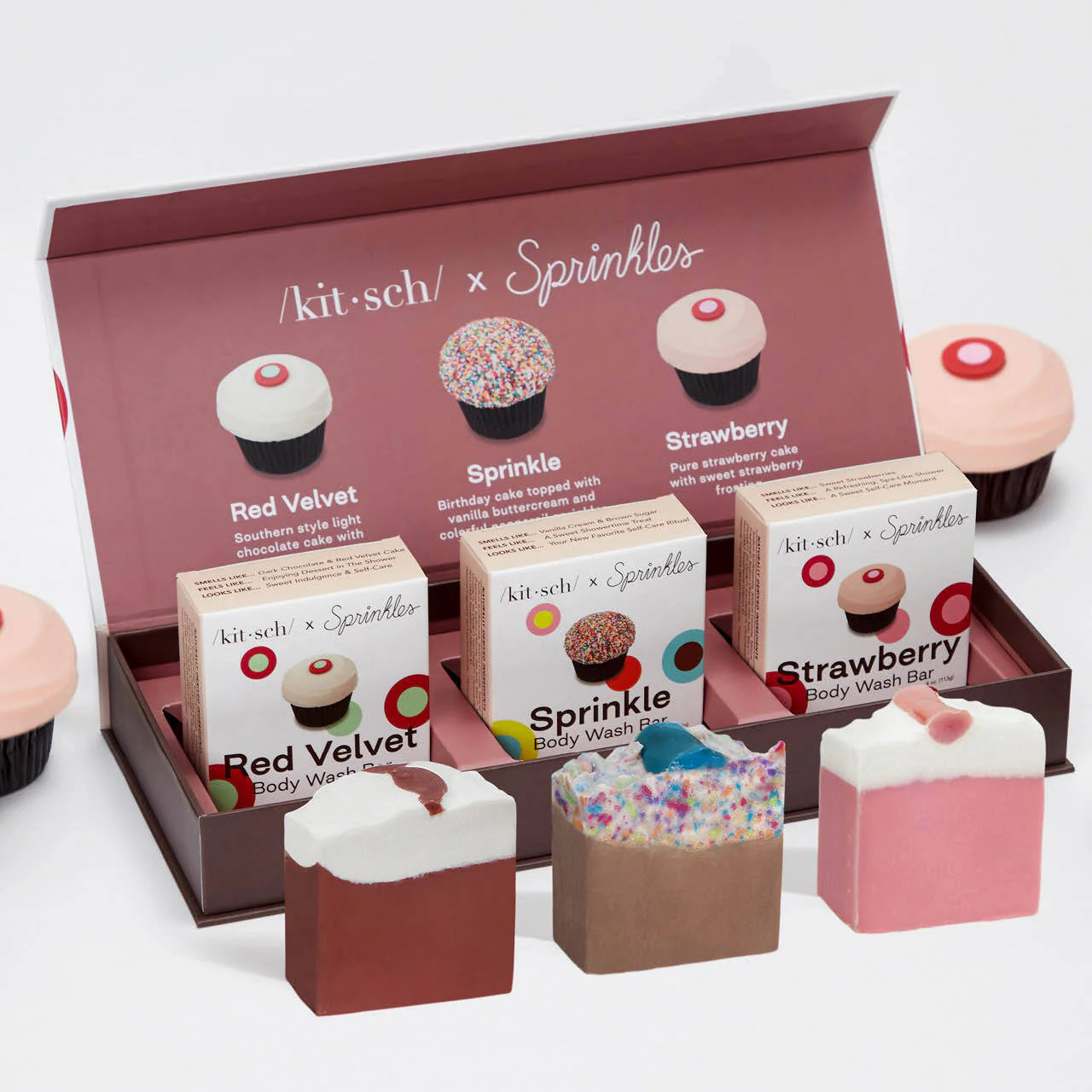 Sprinkles Cupcakes 3pc Set | Kitsch