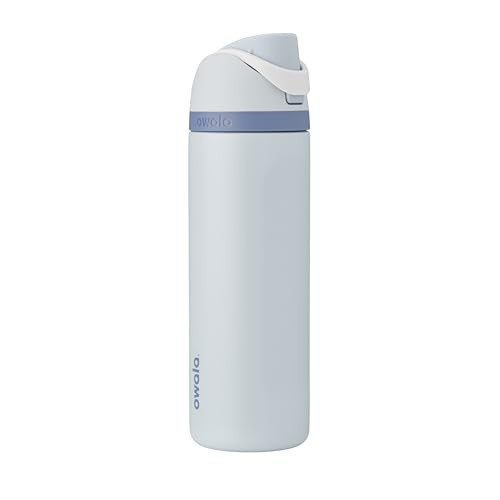 Owala Disney Princess FreeSip Insulated Stainless Steel Water Bottle with Straw for Sports and Travel, BPA-Free Sports Water Bottle, 24 oz, Cinderella | Amazon (US)