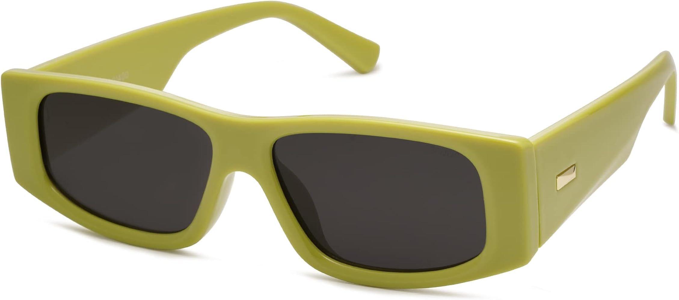 SOJOS Retro Rectangle Polarized Sunglasses Fashion Trendy Narrow Square Sunnies SJ2228 | Amazon (US)