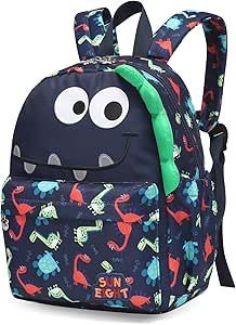 Caran·Y 3D Animal Waterproof Dinosaur Backpack for Toddlers–Cute Lightweight Preschool Backpac... | Amazon (US)