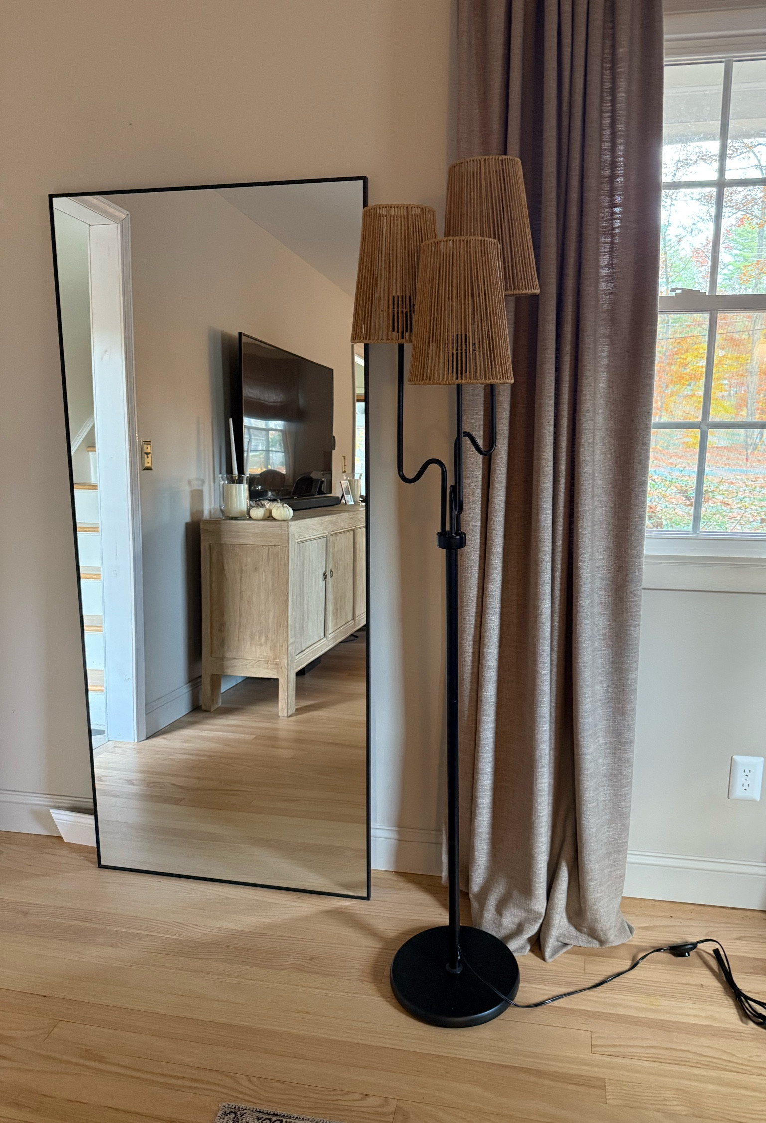 Crate & Barrel lamp dupe! 

#LTKSeasonal #LTKSaleAlert #LTKHome