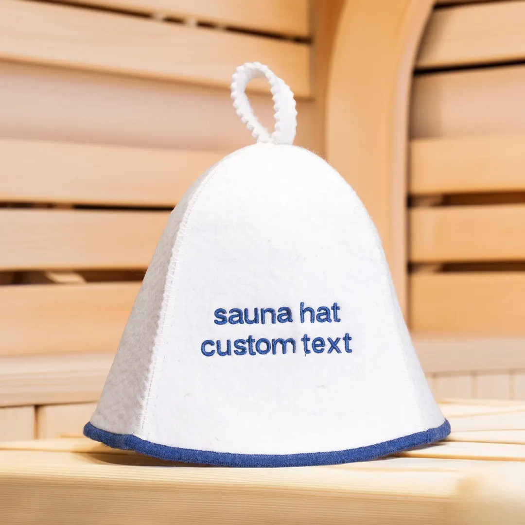 Custom Sauna Hat Wool 100% Banya Hat Personalized With Embroidery - Etsy | Etsy (US)