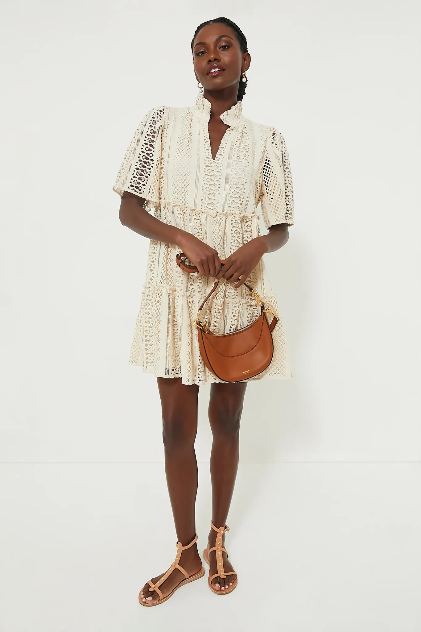 Black Eyelet Crawford Dress | Tuckernuck (US)