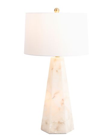 29in Alabaster Table Lamp | TJ Maxx