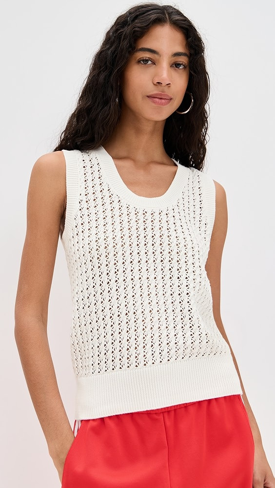 Varley Ferns Open Knit Tank | Shopbop | Shopbop