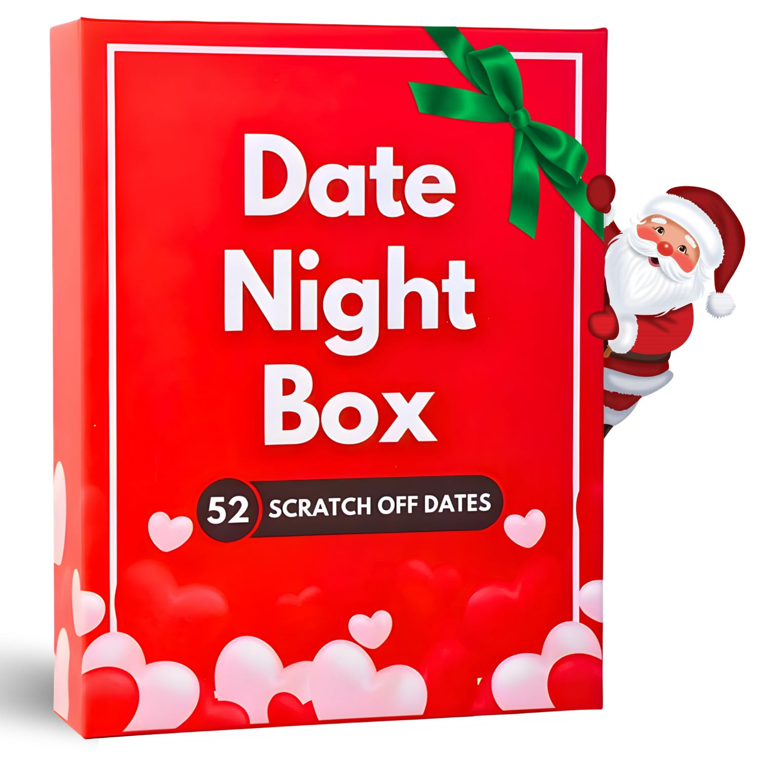 Date Night Box: 52 Fun & Romantic Scratch-Off Date Night Ideas Card Game, Christmas Stocking Stuf... | Amazon (US)
