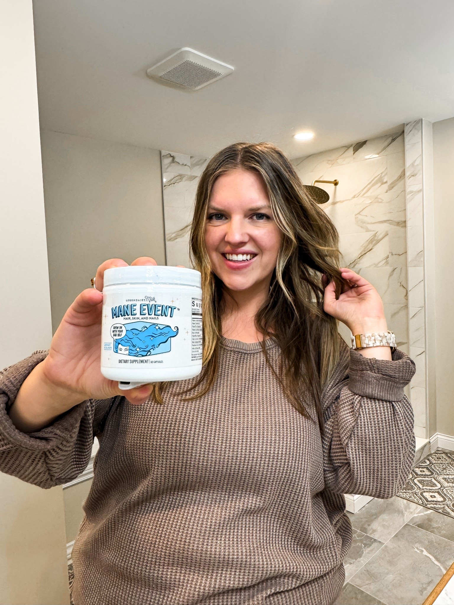 The Mane Event 🦁
Hair, skin, nails… because postpartum did not come with a glow-up. This is my low-effort, high-impact add-in that makes me feel slightly more put together than I am. @legendairyMilk #ad
#WellnessRoutine #SelfCareRitual #LegendairyMilk

#LTKselfcare #LTKmorningroutine #LTKfitnessgoals