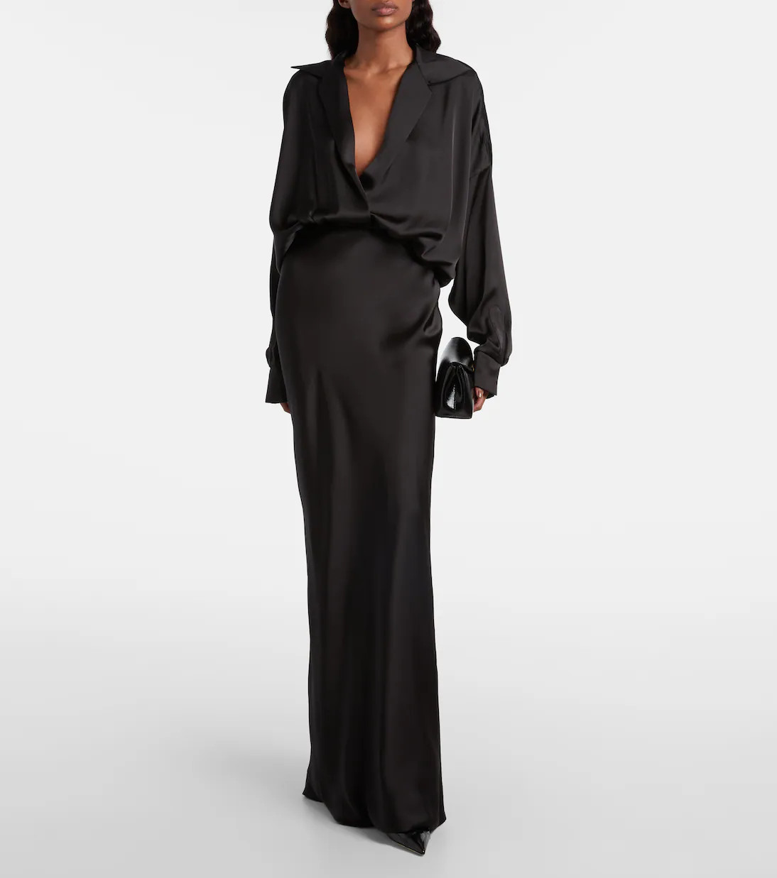 Satin gown | Mytheresa (US/CA)