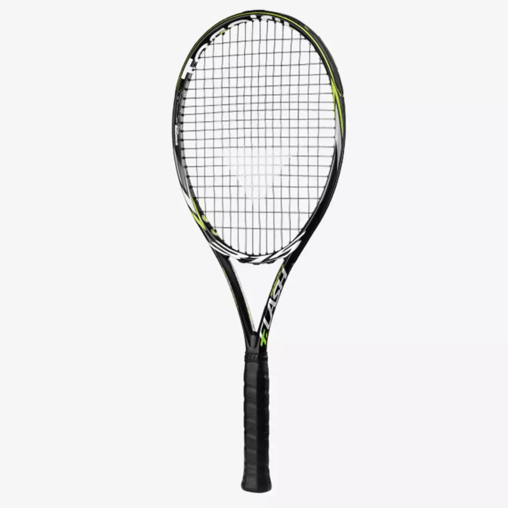 Tecnifibre TFlash 300 Dynacore, Black/Green, 4-1/4 Tennis Racquet | PGA TOUR Superstore