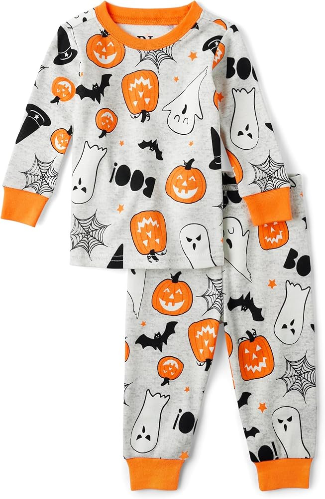 The Children's Place Baby And Kids', Sibling Matching Christmas Pajama Sets, Cotton | Amazon (US)