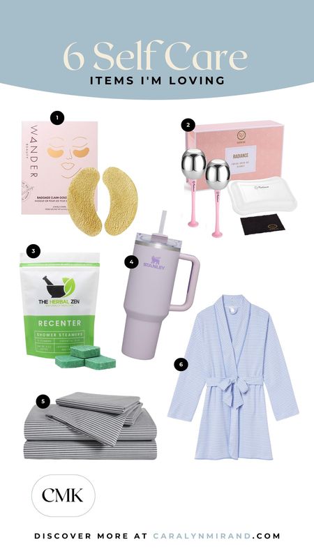6 Self Care items I’m loving including eye patches, Stanley mug, and the perfect sheets for your bedroom! 

#LTKhome #LTKbeauty #LTKcurves