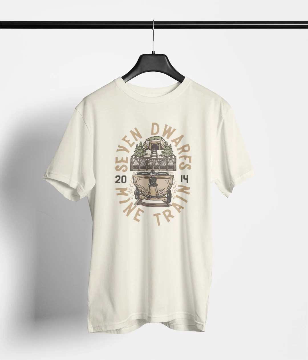 Seven Dwarfs Mine Train T-Shirt, Snow White Shirt, Magic Kingdom Roller Coaster T-Shirts, Disney ... | Etsy (US)