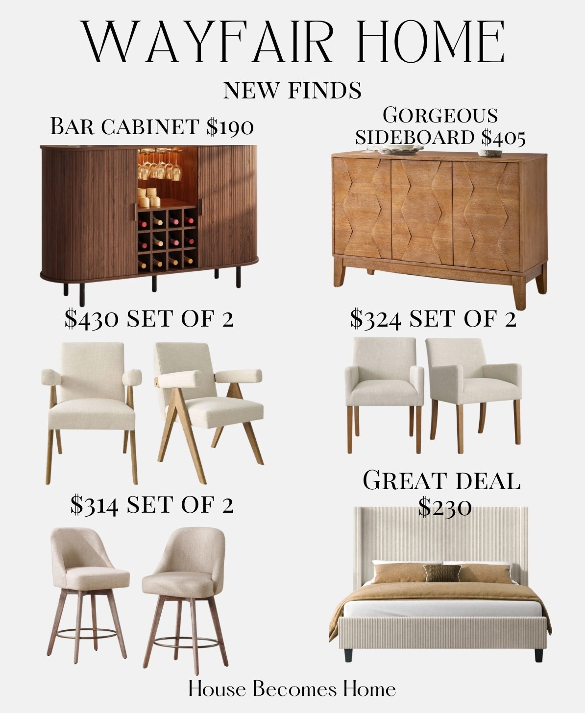Wayfair home new finds 🙌🏻🙌🏻

modern home / clean lines / neutral /palette/ textured accents /minimal decor / warm modern,

affordable home decor
budget friendly home decor
designer look for less
luxury home decor for less
modern home decor finds
neutral home decor
trendy home decor 2026


#LTKHome #LTKSeasonal