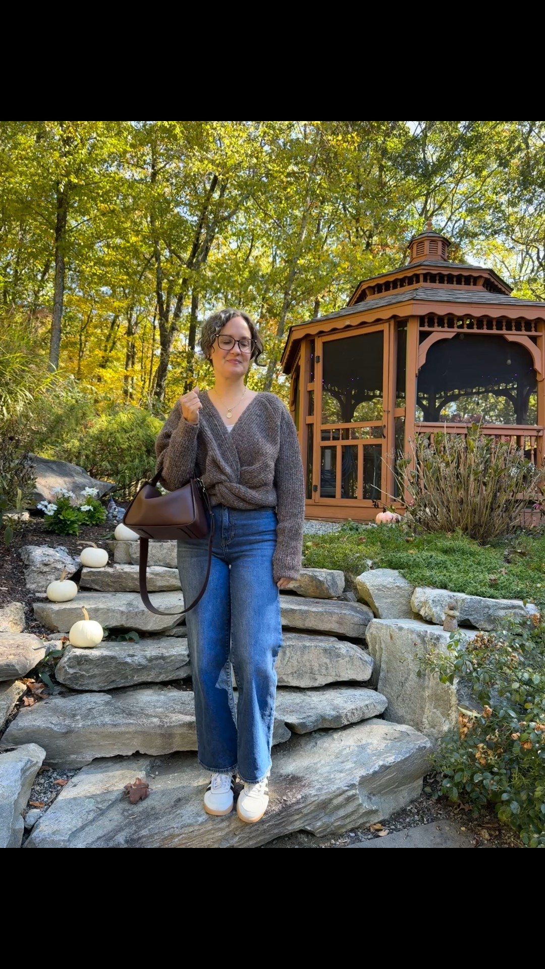 Cozy autumn sweater love 🤎

#LTKOver40 #LTKSeasonal