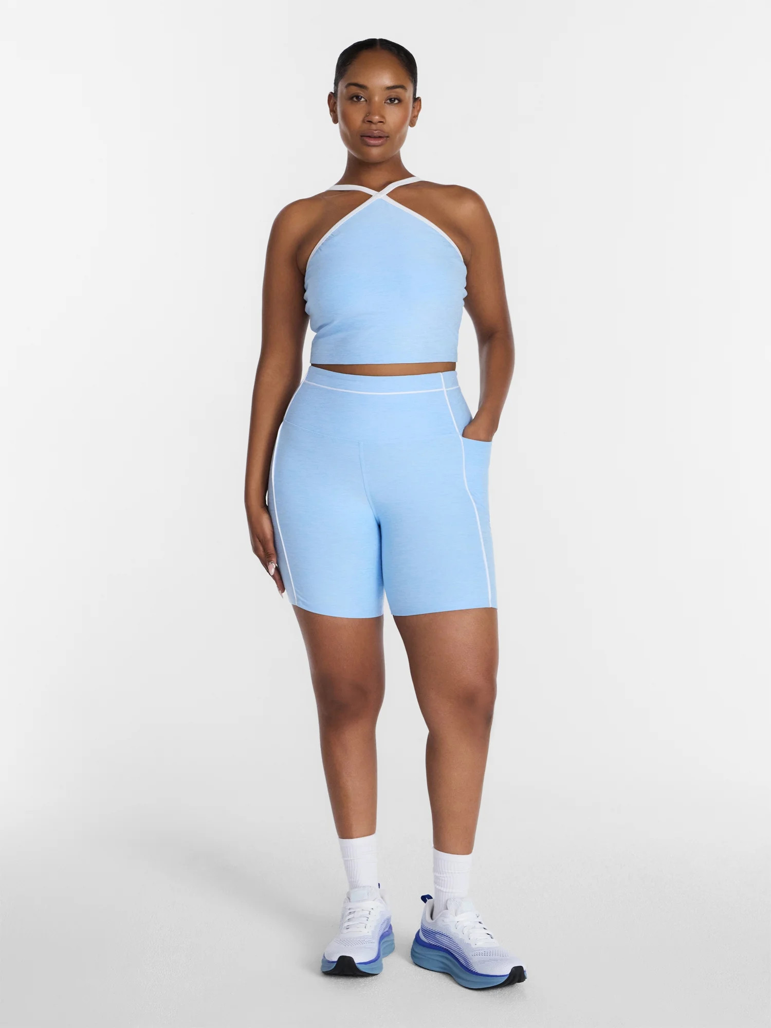 Athletic Works Women's and Women's Plus ButterCore Compression Bike Shorts, Sizes XS-4X | Walmart (US)