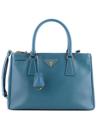 Small Double Zip Lux Tote Saffiano Leather | Macy's